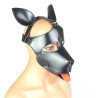 Kinky Puppy Masque Tête de chien Dog Fun Noir